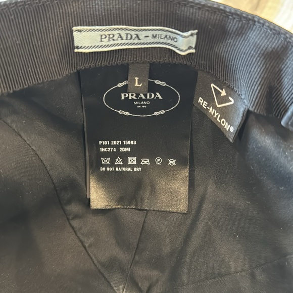 PRADA Re-Nylon baseball cap - Picture 4 of 6